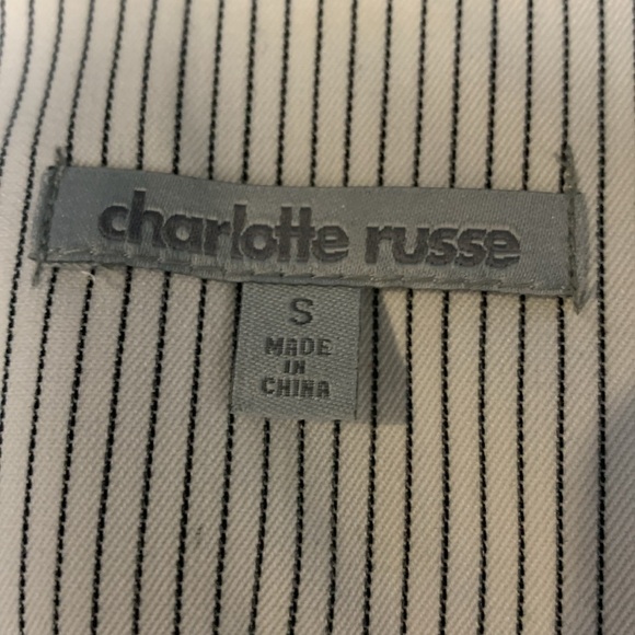 Charlotte Russe Formal Vest, Ruching, Button Up - Picture 4 of 15